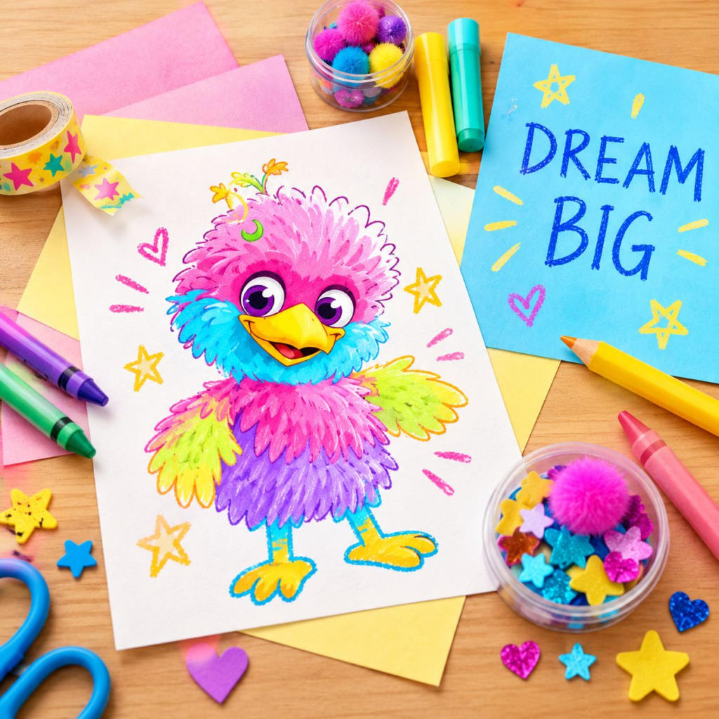 Fun Craft: Make Your Own OUMT Birdie Puppet