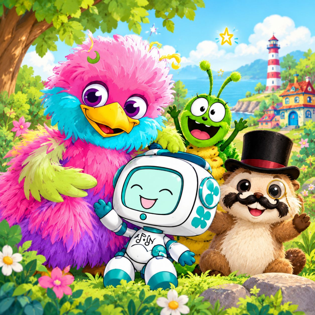 Meet the OUMT Friends: Wiggles, Zee, Scoot & More!