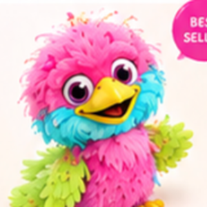 Rainbow Plush Buddy